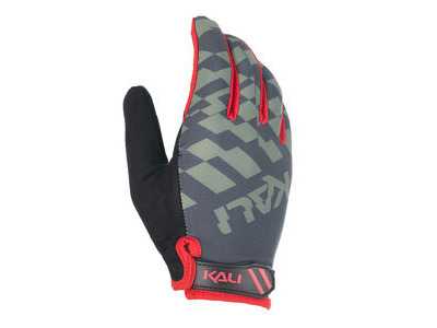 Kali Laguna Glove Glitch Moss/Red