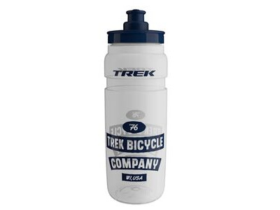 Trek Flag Water Bottle 740ml Dark Blue/Clear  click to zoom image